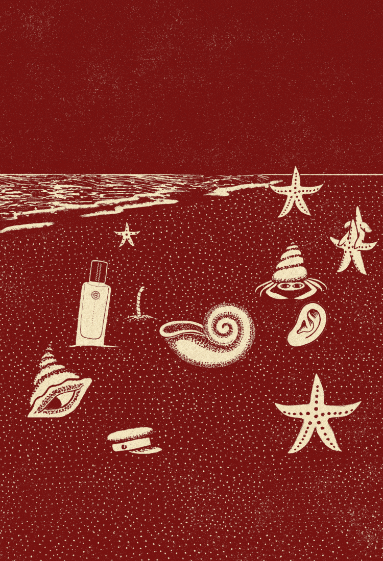 Loop animation of an Hermes commercial campaign.